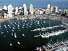 Vista a�rea de la Pen�nsula y el Puerto
