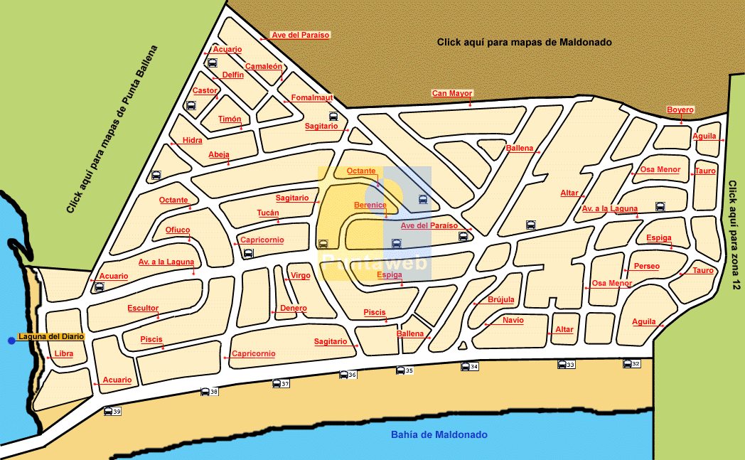 mapa de zona 14