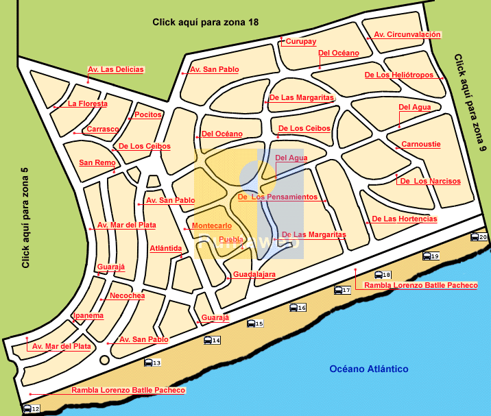 mapa de zona 7