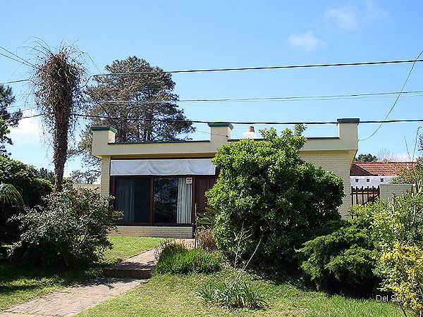 Fachada de la propiedad.