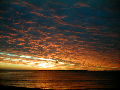 Atardecer sobre Playa Mansa - Punta del Este