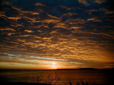 Atardecer sobre Playa Mansa - Punta del Este
