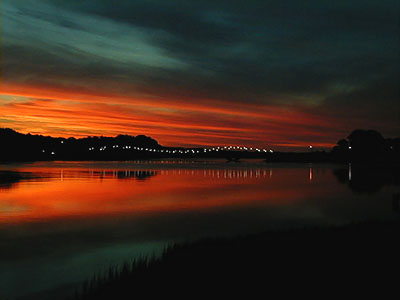 Atardecer sobre La Barra - La Barra