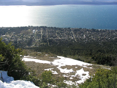 Vista panormica de Bariloche desde el Cerro Otto - Bariloche