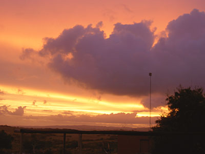 Atardecer en Sierras de Garzn - Garzn