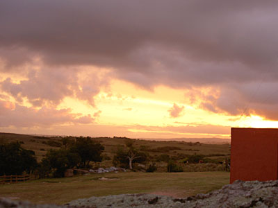 Atardecer en Sierras de Garzn - Garzn