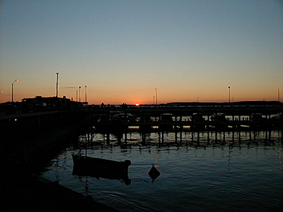 Atardecer en el Puerto de Punta del Este - Punta del Este