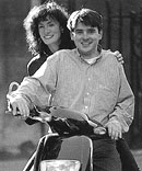 Eric Treuill� y Ursula Ferrigno