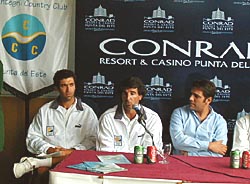 Se present� la Copa Davis en el Conrad
