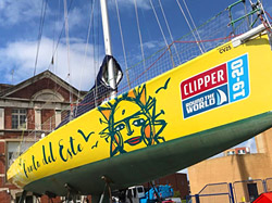 Uruguay regresa al escenario mundial del yatching con el barco Punta del Este en la Clipper 2019-20 Race