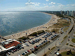 Punta del Este vive un anticipo del verano