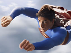 Superman sobrevuela Punta del Este