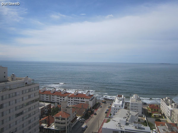 View from the living room to the beach The Emir of the Atlantic Ocean.