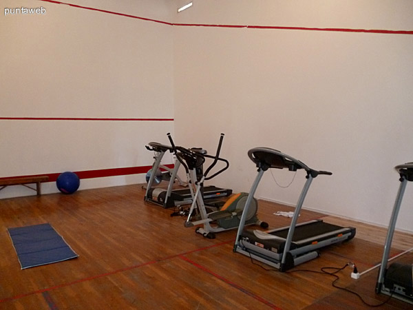 Gimnasio.