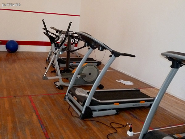 Gimnasio.