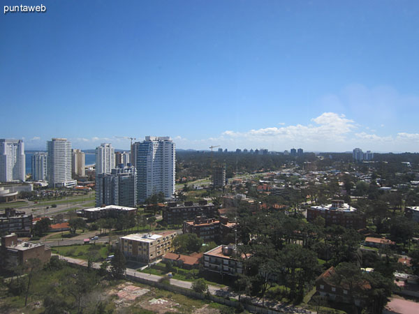 Vista general de la barbacoa propia del departamento.