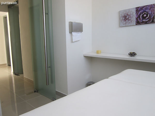 Servicios higinicos en la zona de Spa.