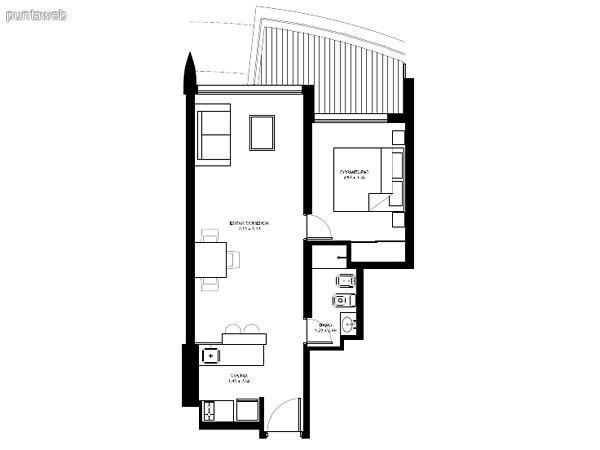 Location plan of the apartments of typology 05