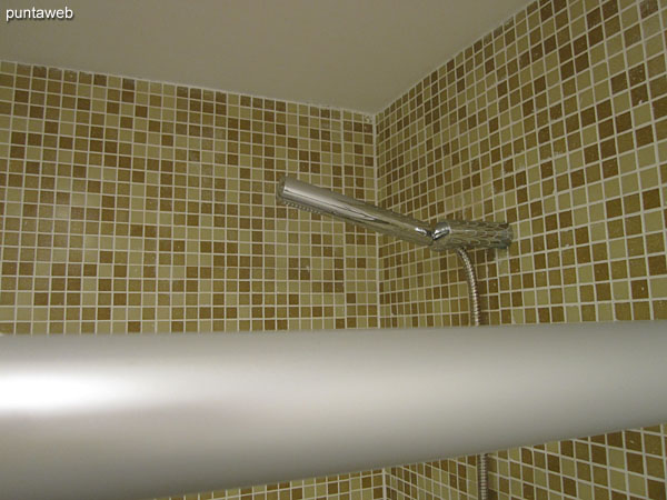 Detail of fittings and fixtures in the second bathroom.