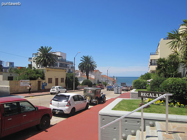 Fachada norte del edificio.