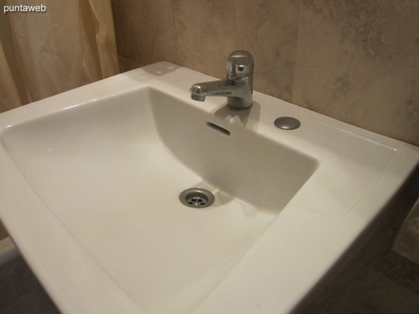 Bathroom interior. Shower and bathtub. Of that season.