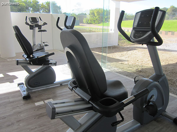 Fitness center. Located in block 3.