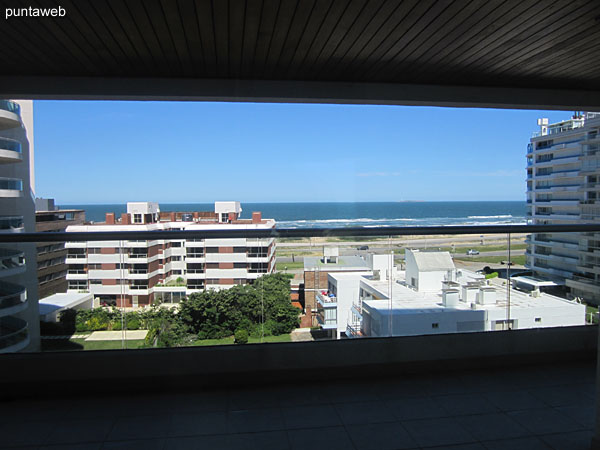 View and access to terrace balcony from the second bedroom.