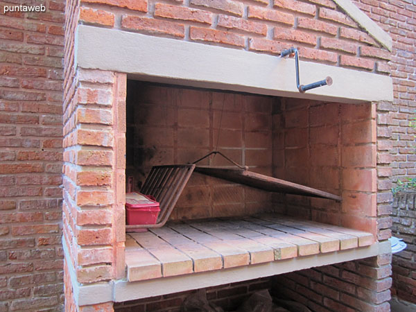 View of the outside patio on the quiet part of the building.