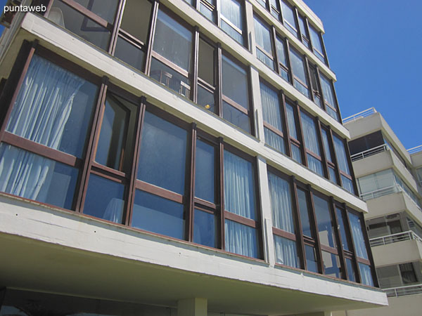 General view of underground garage.