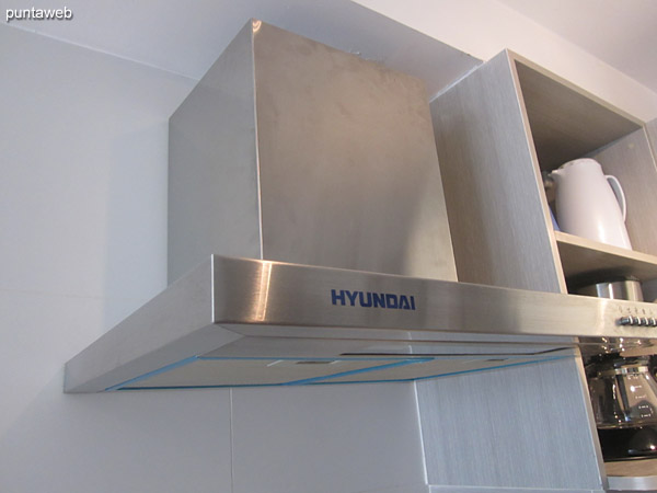 Extractor hood.