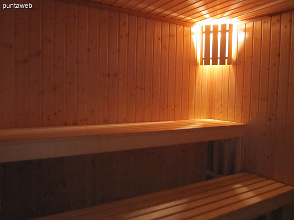 Sauna seco.