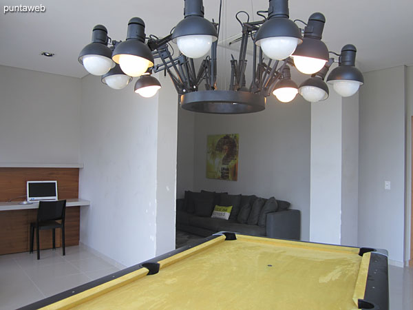 Games room for teenagers and adults.