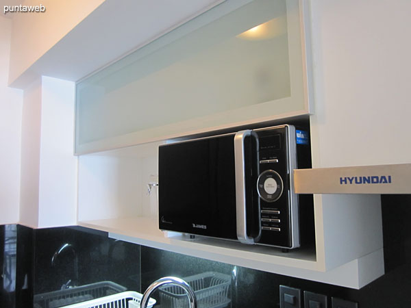 Horno microondas.