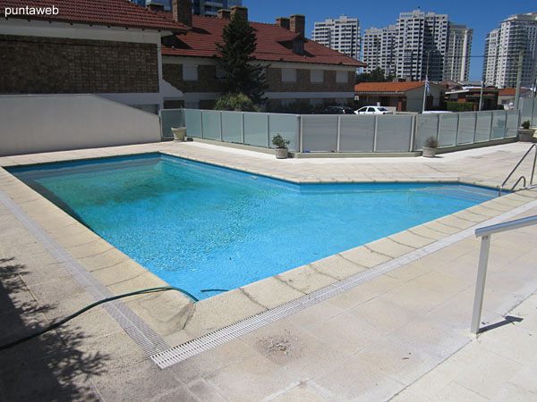 Outdoor pool.