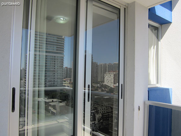 Balcony terrace of the second bedroom.