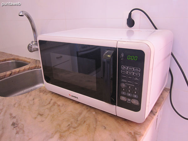 Horno microondas.