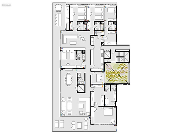 Unidad B 22–42<br><br>Superficie cubierta 348 m<br>Superficie descubierta  <br>Superficie semi cubierta 92 m<br>Cocheras/Bauleras/Bicicletas 35 m<br><br>Total unidad 475 m