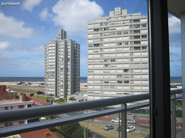 Third bedroom. East facing terrace providing access to the apartment balcony.