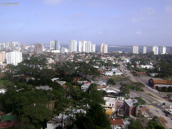 Vistas desde la altura del entorno donde se ubica Gala Vista.