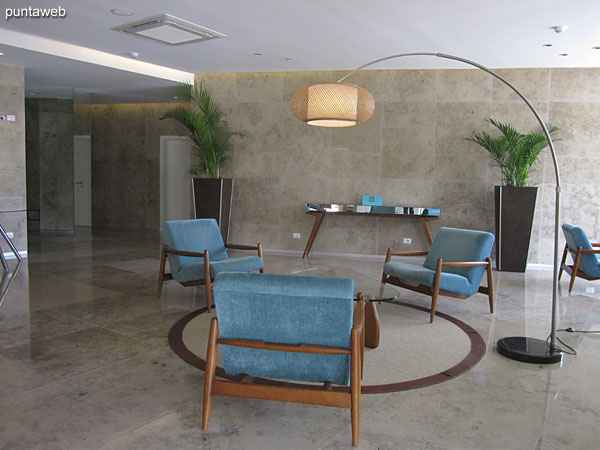 Lobby del edificio.