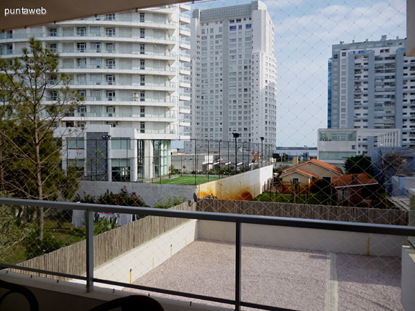 Vista desde la terraza.