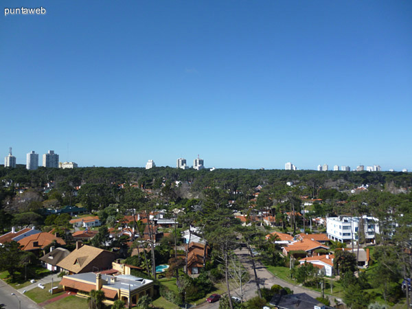 Vistas desde el comedor.