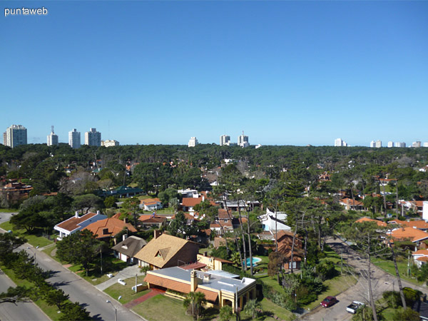 Vistas desde segunda terraza.