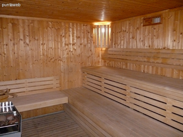 Sauna.