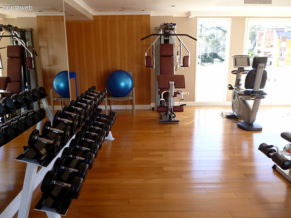 Gimnasio.