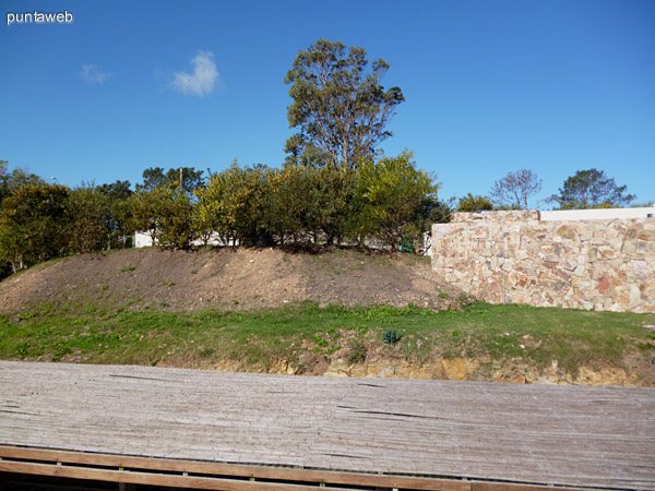 Vistas desde el balcn de la suite.