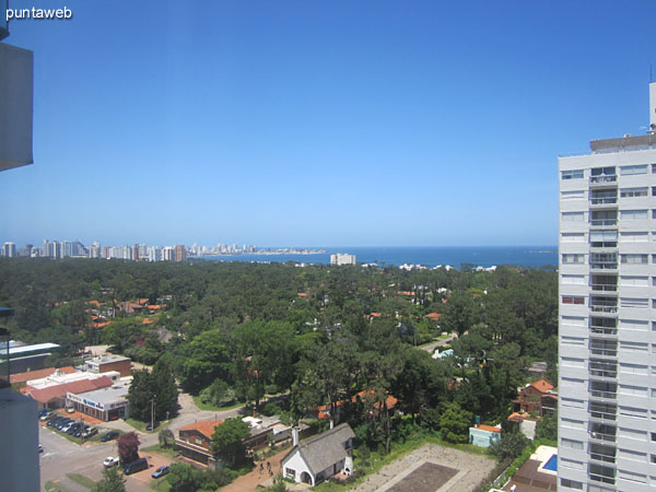 View from second bedroom to the west.