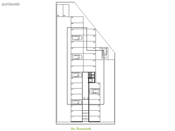 Nivel de acceso del edificio Otto 1.